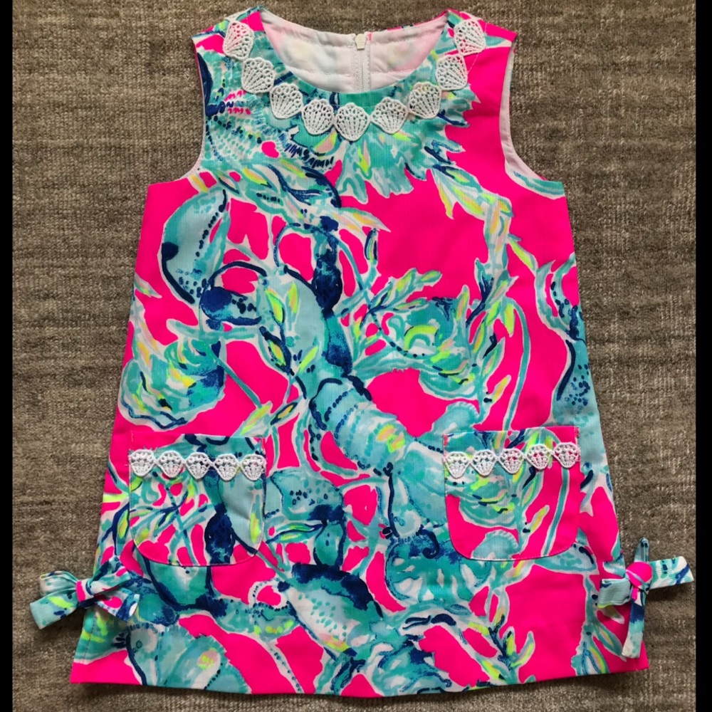 Lilly Pulitzer Little Lilly Shift Dress, Size 2